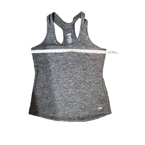 Avia  gray space dyed racer back athletic tank top