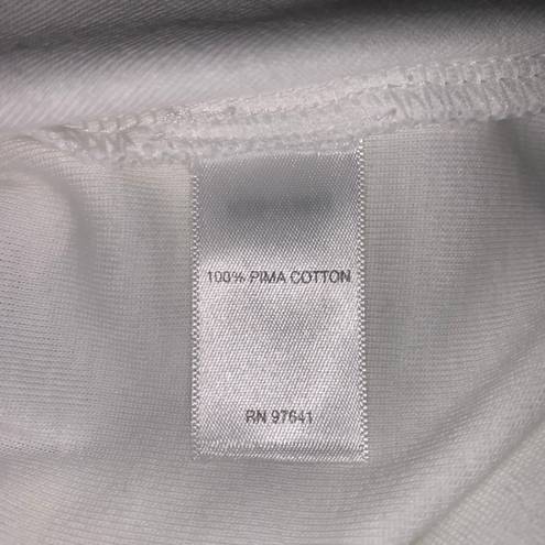 J.Jill  3/4 sleeve shirt tail tee pima cotton size Small