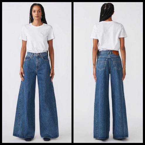 The Range 💕SLVRLAKE X ELLERY Twin Wide-Leg Jeans High Rise Blue Stone River 26 NWT