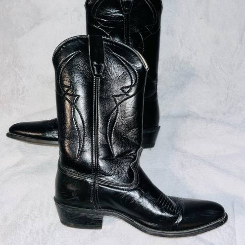 Dingo  Western Black Leather Boots sz 10