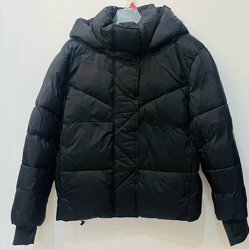 BCBGeneration NWT BCBG Generation Women’s Quilted Winter Puffer Coat W/ hood black size XL