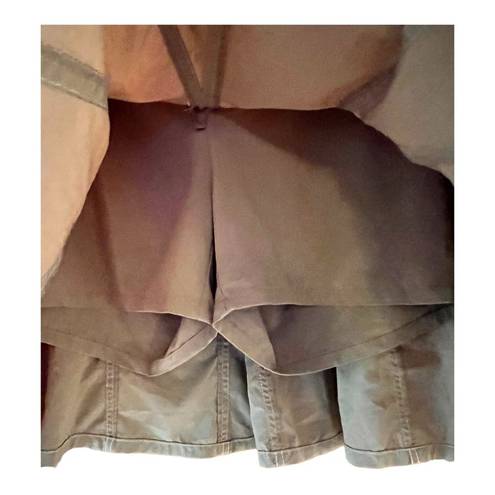 Athleta 12P Whatever Everyday Stretch Flared Skort - Beige EUC