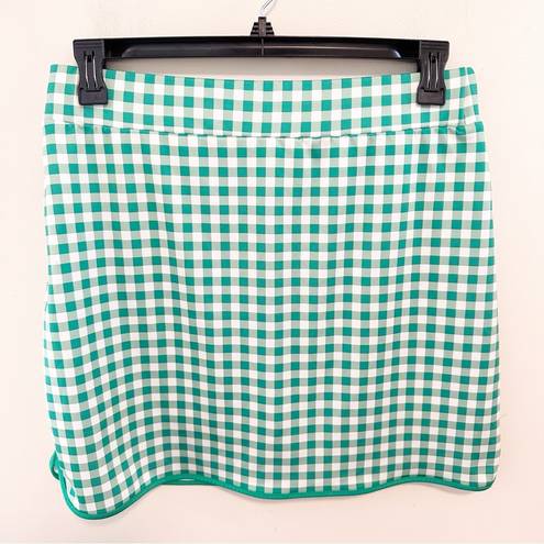 J.Crew  Printed Checkered Preppy Casual Athletic Skort Skirt