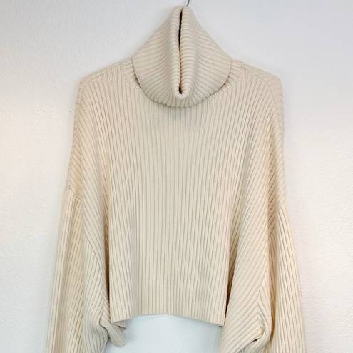 Solace London  Nosara Extended Cuffed Sleeve Turtleneck Sweater US Size 6