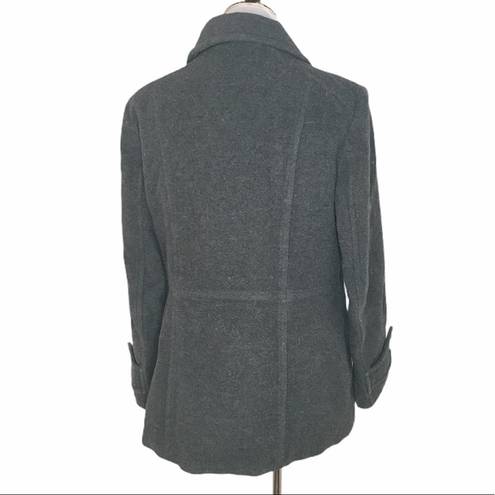 Nautica  Double Breasted Peacoat, Gray, Medium