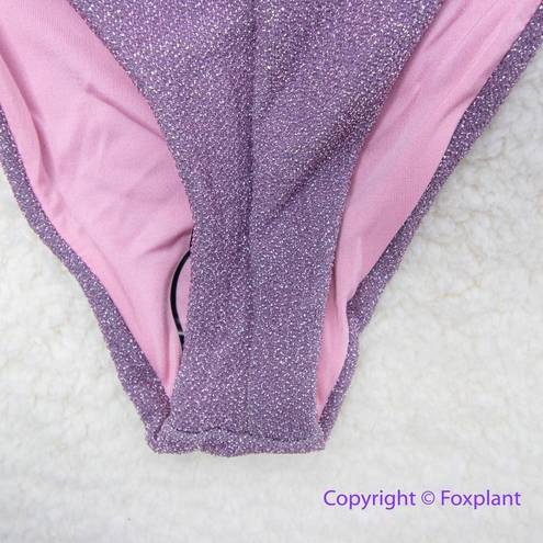 Beach Riot NEW  Zurie Bikini Bottoms in light purple, size S