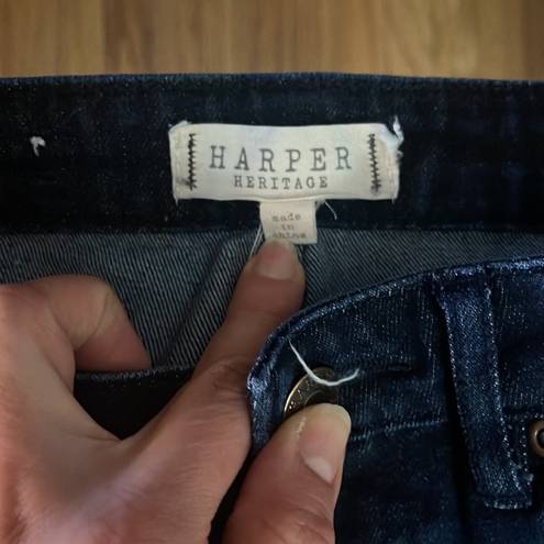 Harper Heritage  High Rise Skinny Jeans.