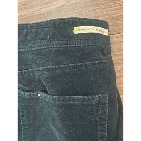 Pilcro  Dark Green Skinny Corduroy Fit Jeans