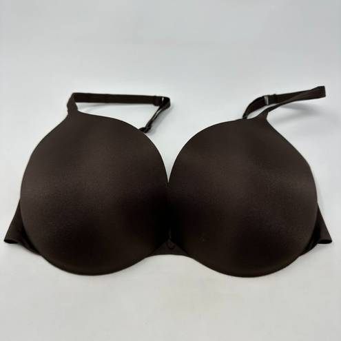 SKIMS NWT  Ultimate Collection Bra Teardrop Push Up Plunge Bra Espresso 34DD