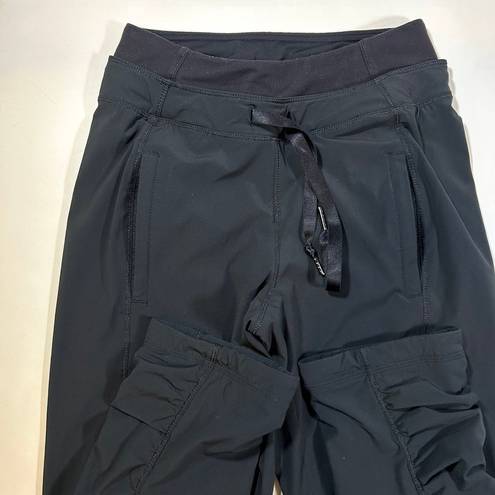 Lululemon  Runderful Lined Ruched Athletic Pants Womens 2 Black