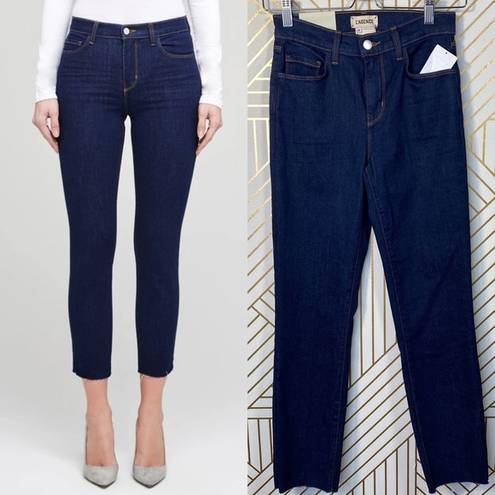 L'Agence  Sada High Rise Crop Slim Jeans Lexington