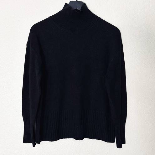 Everlane  The Cashmere Oversized Turtleneck Sweater Black