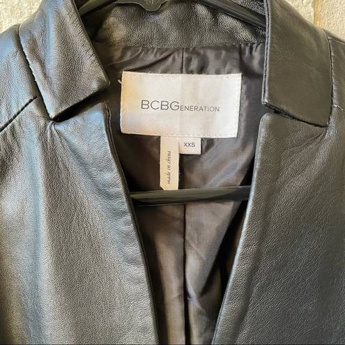 BCBGeneration  Black Leather Jacket