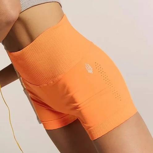 Free People Movement ❤️ FP Movement Good Karma Running Shorts in “Electric Orange” XL