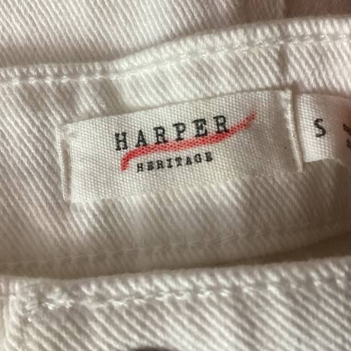 Harper Heritage Button Front Jean Skirt