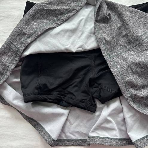 Lululemon Grey / Black  Tennis Skirt