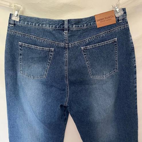 Krass&co Lauren Jeans  Straight Leg Womens Jeans Size 16 Medium Wash New Denim