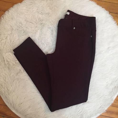 New York & Co. Berry Wine Thick jegging Jeans