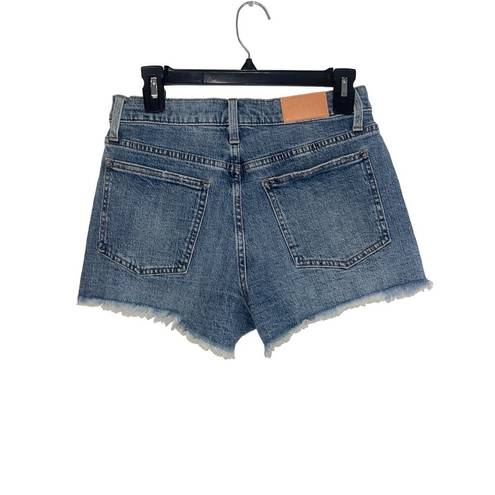 Pistola  Winston Relaxed High Rise Cuffed Denim Shorts in Mystique 28 New Jean