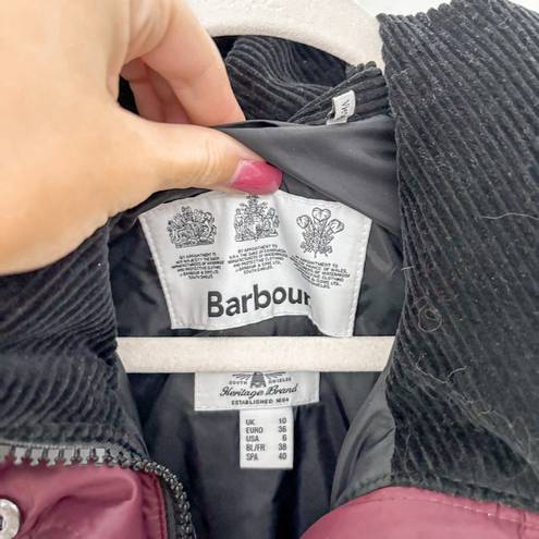 Barbour  Darcy Quilted Corduroy Puffer Coat