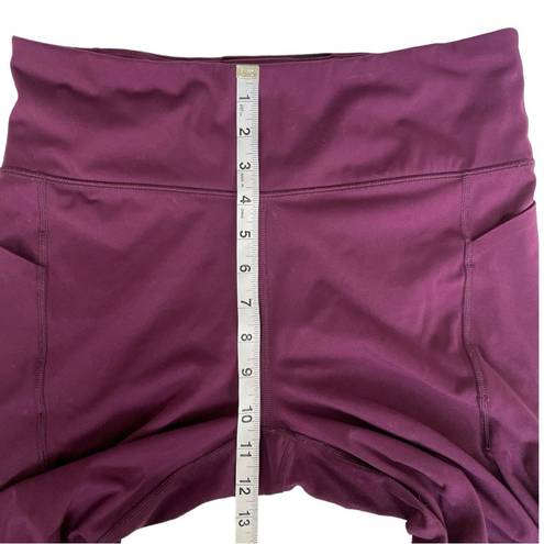 Luna We Wander Compression  7/8 Pocket Performance Legging Purple