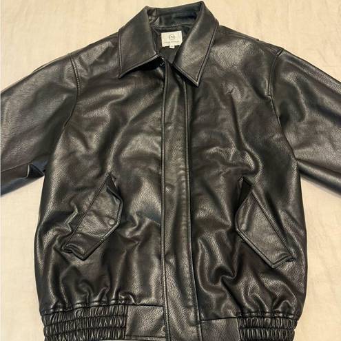 NASH OVERSIZED LEATHER BOMBER JACKET
Pixie Market XS