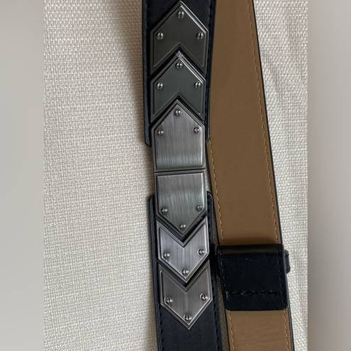BCBGMAXAZRIA New Adjustable BCBGMaxAzris Black Leather Belt NWT