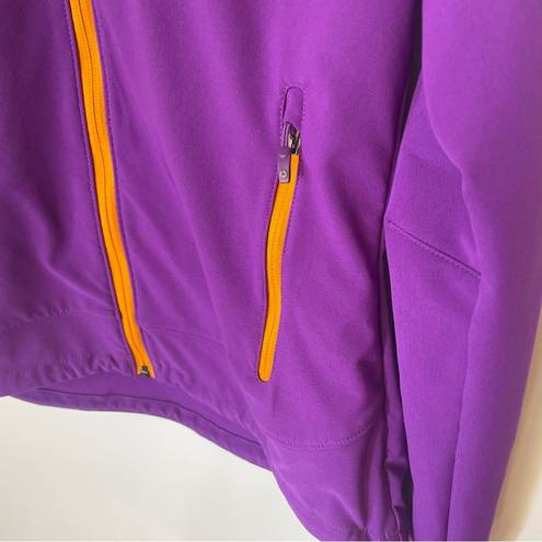 Marmot  Purple M3 Tempo Soft-Shell Hooded Zip Jacket Size Small