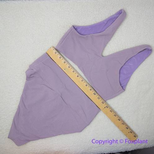 Beach Riot New! Set!  Rib Dallas Emma bikini bottom lavender, top S, bottom M