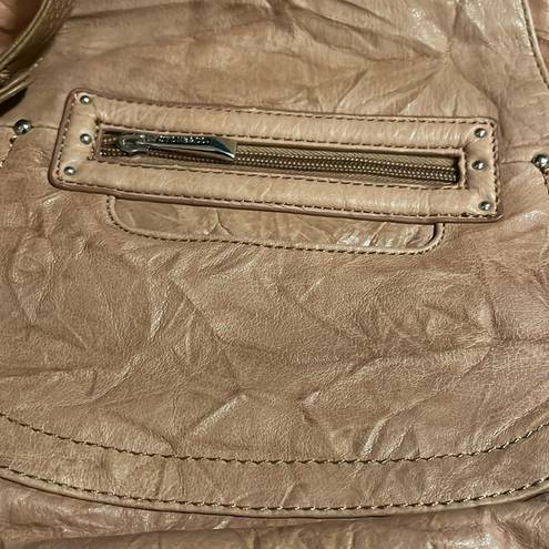 Krass&co Stone &  camel color leather purse. Good used condition.