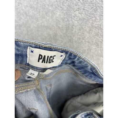 Paige  Women's Jeans Light Wash Size 27 Flawed for repair or craft