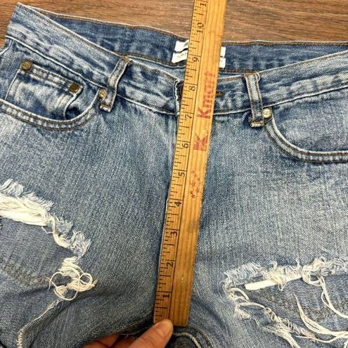 One Teaspoon  Jeans Womens Size 24 Low Rise Distressed Boyfriend Grunge Y2K