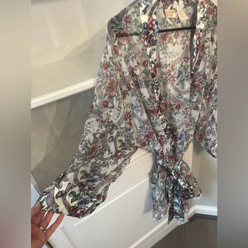 Victoria's Secret Vintage Victoria’s Secret Floral Sheer Robe