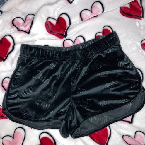 Juicy Couture Velour Shorts Small