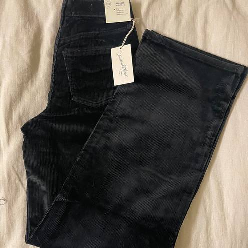 Universal Threads Universal Thread Black Relaxed Wide Leg Corduroy Jeans  Size 2 - $4 New With Tags - From sim