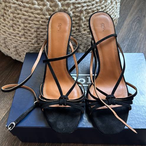 Polo  By Ralph Lauren Black 85mm Heels