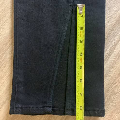 Pistola  Black Teagan Vented High Rise Straight Jeans Size 29