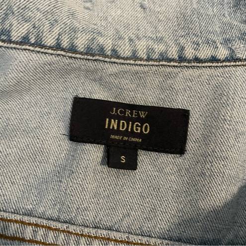 J.Crew  Indigo Denim Jacket Size Small