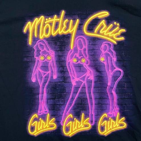 Motley Crue Girls Girls Girls Heavy Metal Band Tee XL