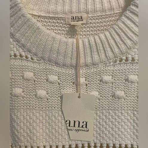 a.n.a  NWT Cream Sweater Vest Sweater