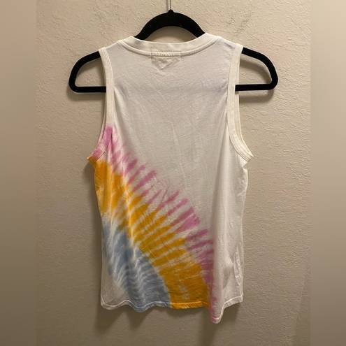 Blair Electric & Rose  Tie-Dye V-Neck Tank Top NWOT