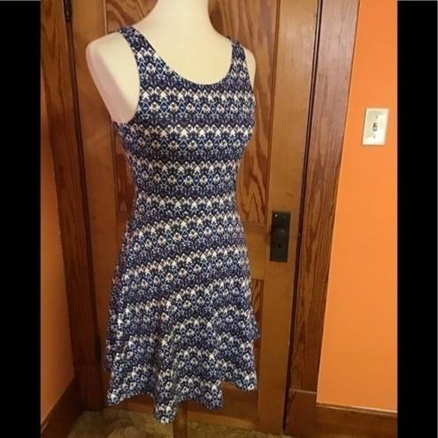 Divided 3 for 20 $ bundle  blue striped xs skater tank dress