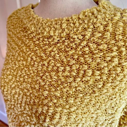 Cherish Yellow Popcorn Sweater Size Small