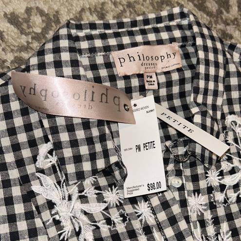 Philosophy Brand new  plaid dress!