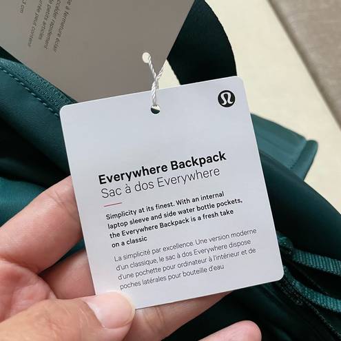 Lululemon Everywhere Backpack 22L - Storm Teal NWT