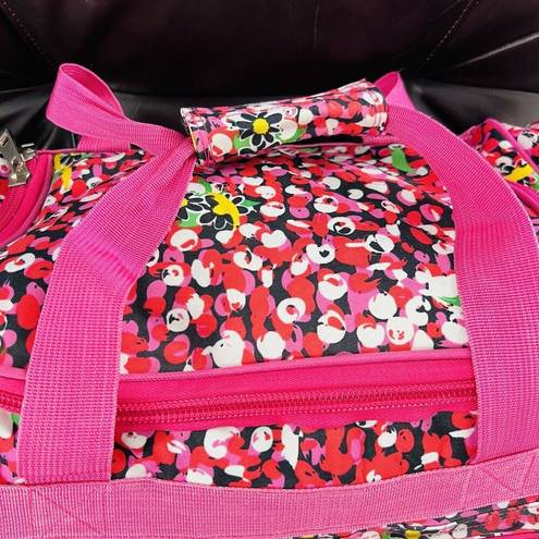 Simply Southern  Pink Colorful Overnight Duffle Travel Tote Bag ~ Luggage