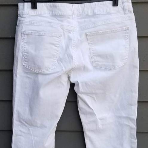 Talbots  Signature Ankle White Jeans Size 12/31