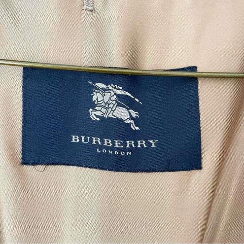 Burberry  London Long Trench Coat Wool Lining 14P