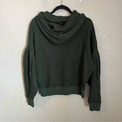 n:philanthropy NWT  Lange Green Dropped Shoulders Hooded Sweatshirt Medium