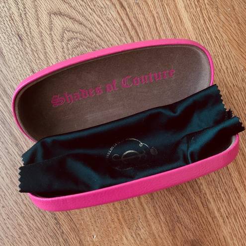 Juicy Couture  Pink Glasses Hard Case